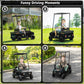 Karbost 12V 7Ah Golf Cart For Kids Boys Girls, Battery Powered Ride On Toys With Parent Remote Control, 2 Seater Ride On Golf Ca