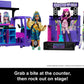 Monster High Draculaura Doll & Playset - Fangtastic Food Truck with Pullout Stage, 13+ Accessories, Multicolor, Model HXH83