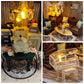 Lannso DIY Dollhouse Miniature Kit with Music Box, Wooden, 24x17x23.5 cm, M2132, Dust Proof Cover, Ideal for Adult Gifts