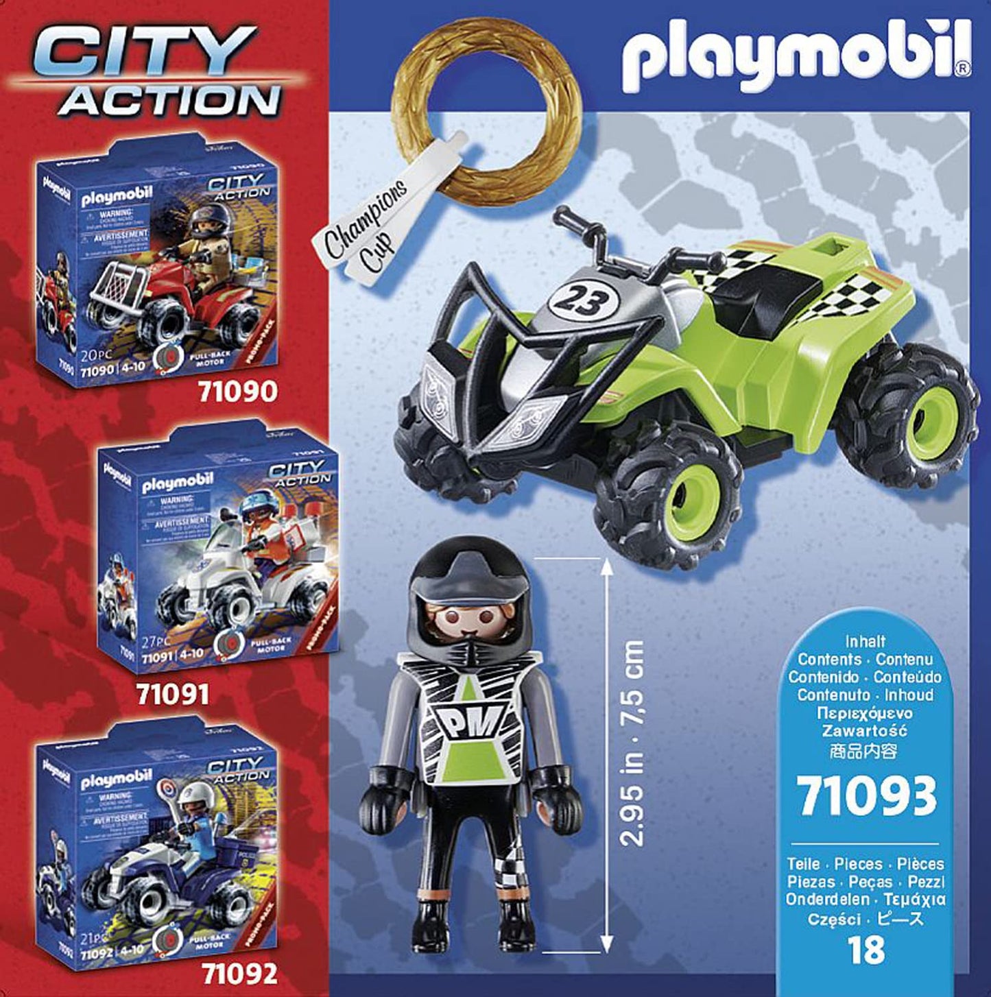 Playmobil - Action Racing Quad