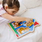 Melissa & Doug Jumbo Peg Wooden Puzzle - Multi-color Animal Puzzles for Toddlers Ages 1+, Small Size Educational Toy