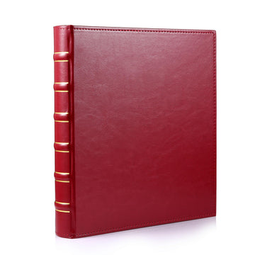 Wot I Deluxe Trading Card Binder, 540 Pockets Collectible Card Binder Sleeves, Refillable Leather 3 Ring Binder With Double Side