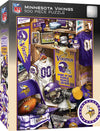 MasterPieces Game Day 500 Piece Jigsaw Puzzle for Adults - NFL Minnesota Vikings Locker Room - 15x21