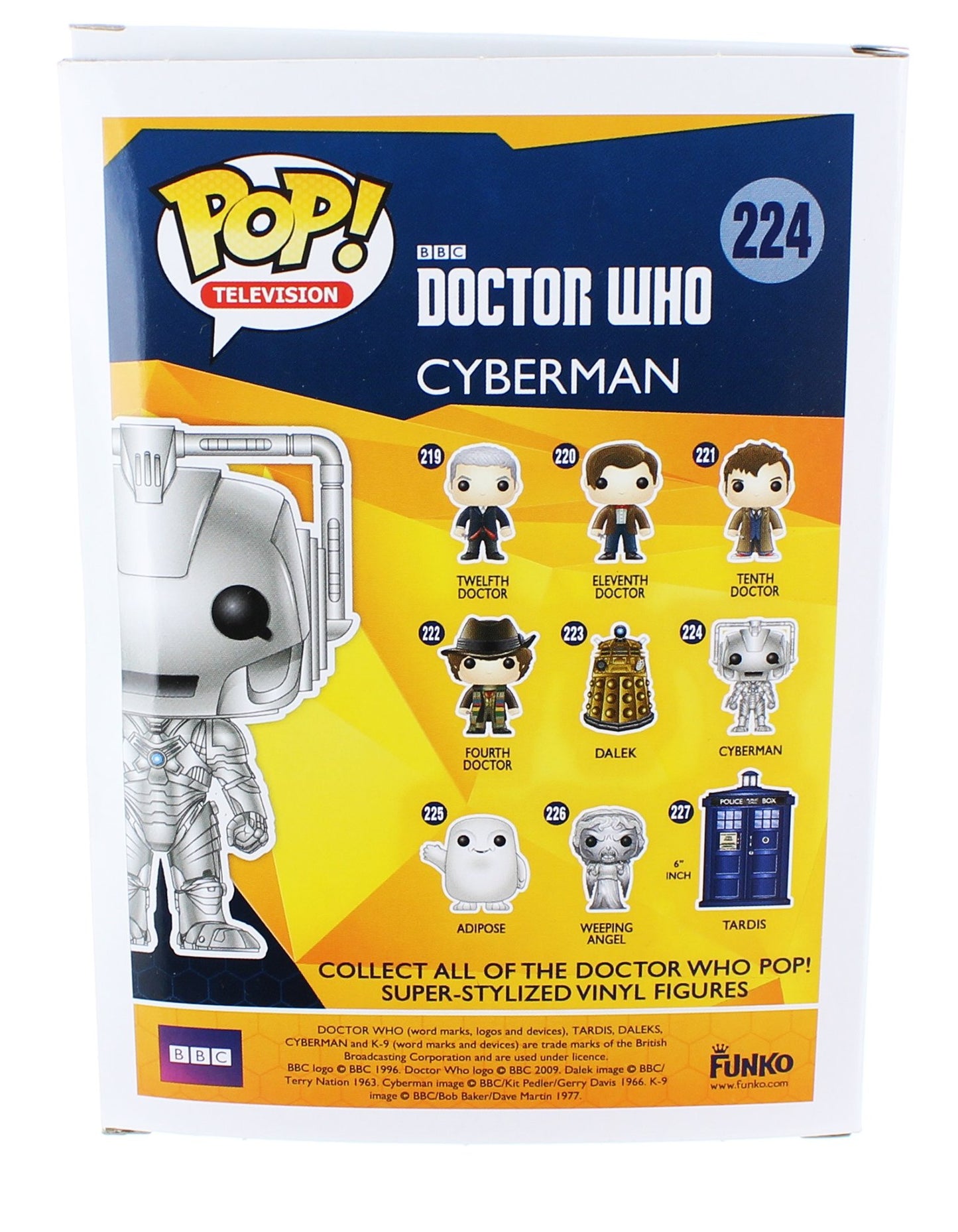 Funko 4631 POP TV: Doctor Who Cyberman Action Figure