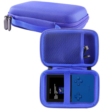 Werjia Hard Carrying Case Compatible With Rg40Xx V Handheld Game Console Rg 40Xxv,Analogue Pocket Handheld Game Console (Case Only) (Blue)