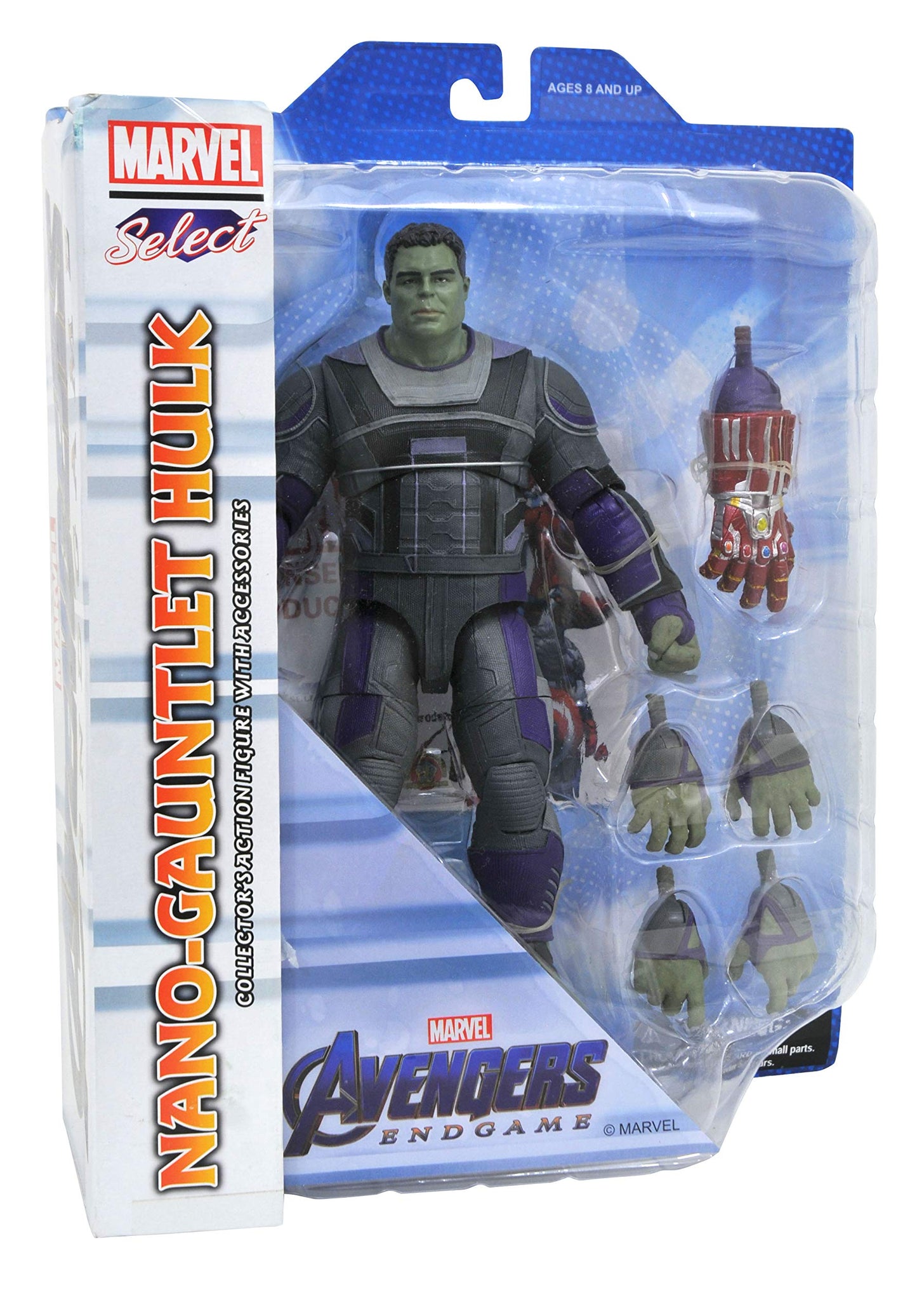 Marvel Select: Avengers Endgame Nano-Gauntlet Hulk Action Figure