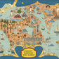 Puzzles For Adults 1000 Pieces, Momibook Jigsaw Puzzles Of World Map, Painting Image 75X50Cm(29.5''X19.7'') Toys & Game Puzzle,