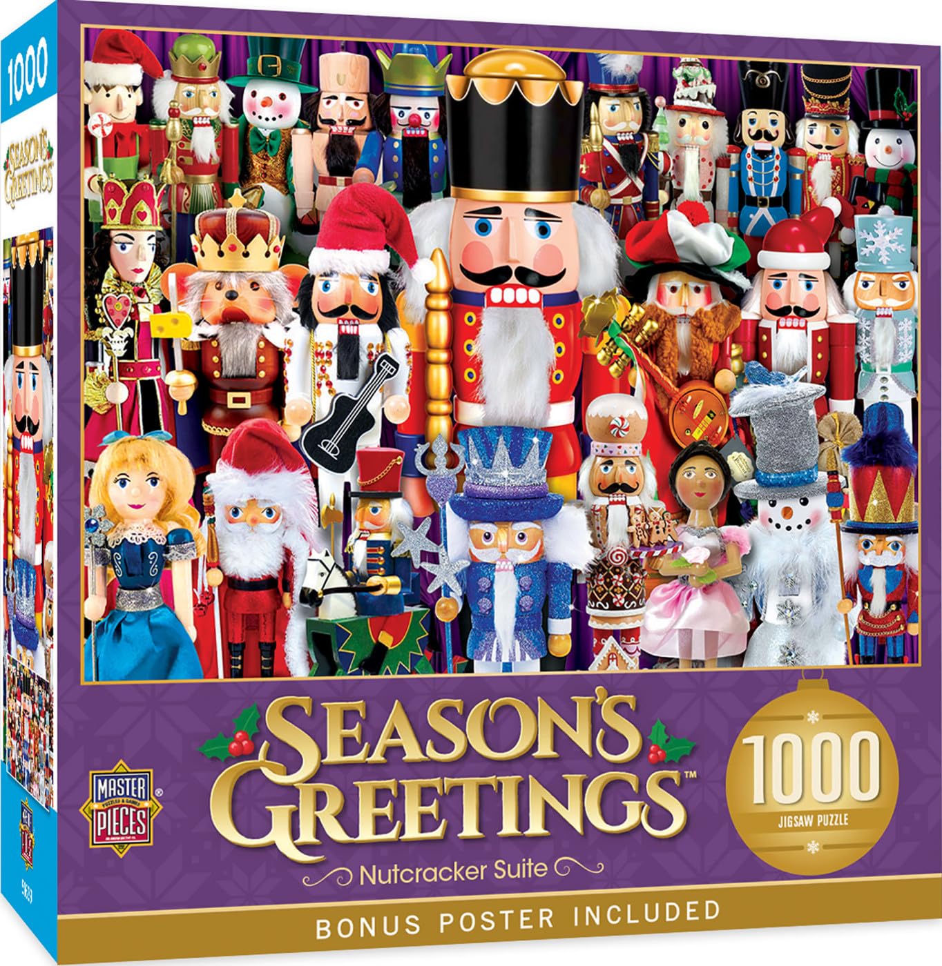 Masterpieces 1000 Piece Christmas Jigsaw Puzzle - Nutcracker Suite - 19.25'X26.75'