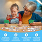 Momo & Nashi Alphabet Puzzle Games - 26 Self-Correcting ABC Matching Game for Toddlers, Cardstock, Abc Puzzle Design