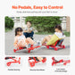 Vevor Ride On Scooter, Load Capacity Of 132 Lbs, Swing Side-To-Side For Amazing Ride Powered By Zig-Zag Motion, Ride On Drifting