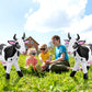 Liliful 2 Pcs 37 Inch Large Inflatable Cow Blow Up Farm Animals Christmas Western Birthday Party Decorations Decorative Inflatable Animals Gifts For Farm Birthday Pool Indoor Outdoor Party Supplies
