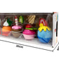 Hape Cupcakes | Colorful Wooden Cupcakes, ChildrenS Pretend Play Food Kitchen Toy