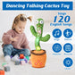 Sanjoin Rechargeable Dancing Talking Cactus Toy For Baby Toddler, Boys Girls Gifts Singing Mimicking Toys Recording Repeating Wh