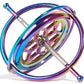 Joytech Precision Gyroscope Kill Time Metal Anti-Gravity Spinner Balance Toy Colorful JA05
