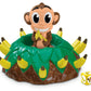 Banana Blast - Pull The Bananas Until The Monkey Jumps Game - Includes A Fun Colorful 24Pc Puzzle By Goliath , Green