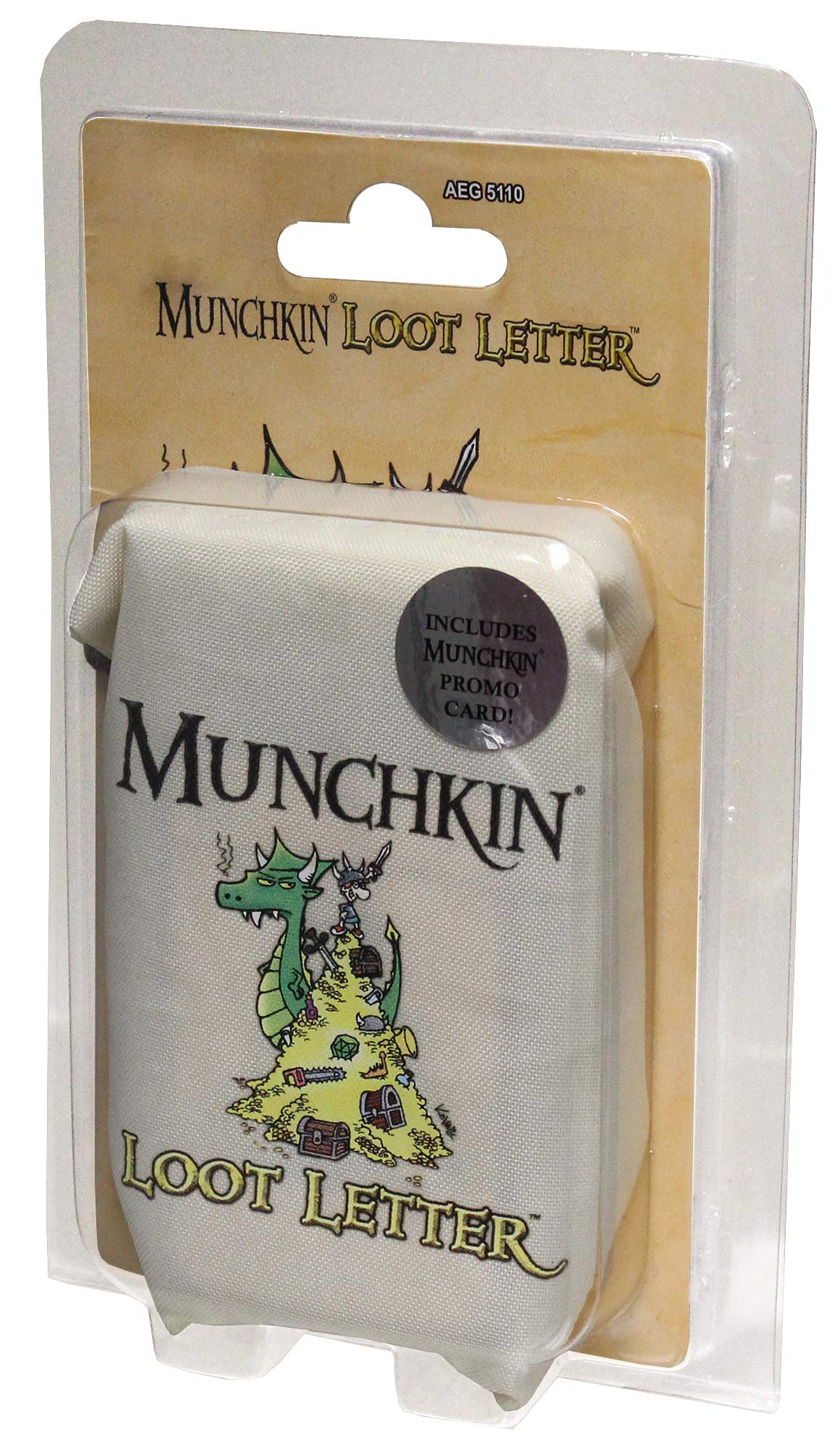 AEG Munchkin Loot Letter Game - Clamshell Edition, Multicolor, Model 5110AEG, Velvet Material