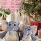 GailiMaiYa Elephant Stuffed Animal Big 15 ' ' Small Stuffed Elephant Plush Toy Soft Huggable Elephant Plush Cute Elephant Plush Toy for Girls Boys Kids Babies Gifts for Birthday Mother 's Day Christmas