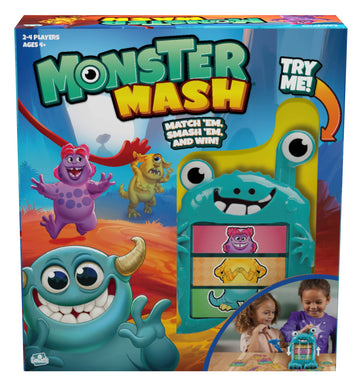 Goliath Monster Mash Game - Fast-Paced Card Game - Be First To Smash The Matching Monster Card, 2-4 Players, Ages 4 And Up