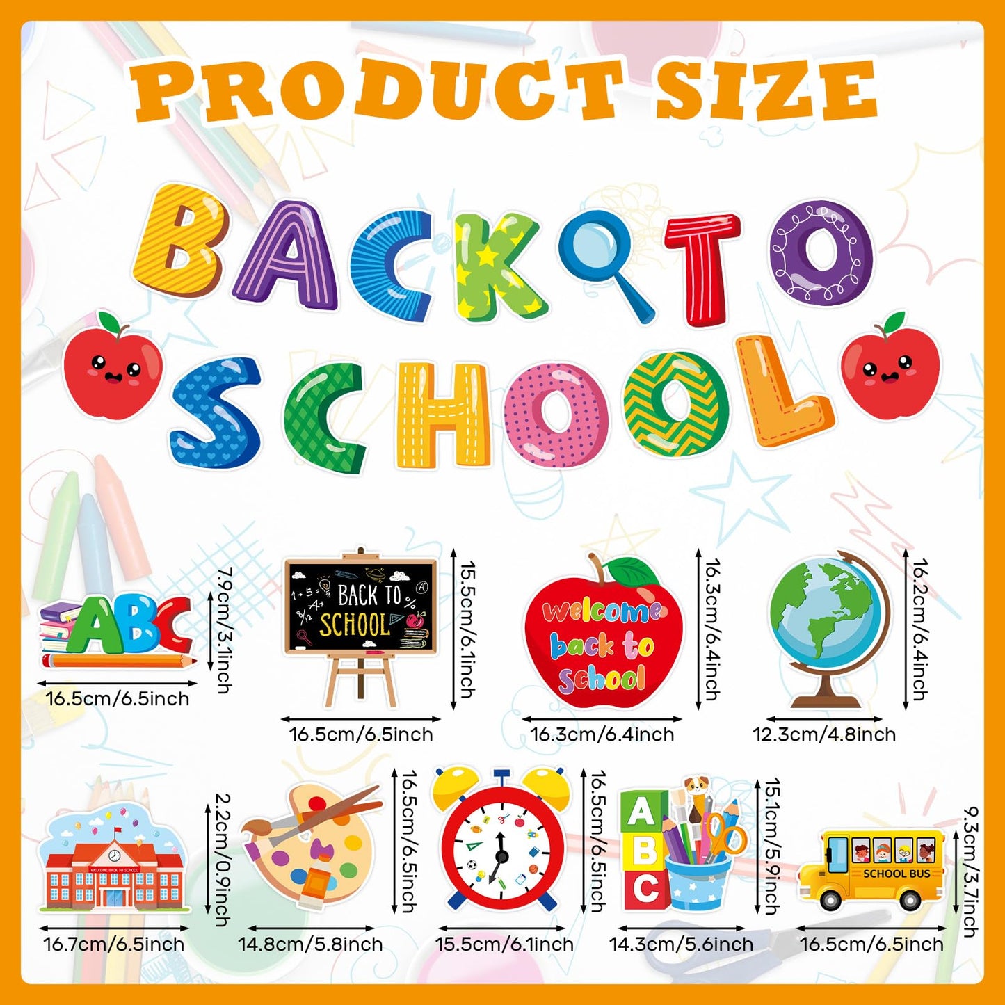DTOFOOT Back to School Decorations, Welcome Back to School Banner and NO-DIY Hanging Swirls Foil Ceiling Streamers First Day of