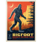 MyPuzzle.com 1000 Piece Jigsaw Puzzle - Yosemite's Bigfoot Vintage Poster, Colorful Cardboard for Adults