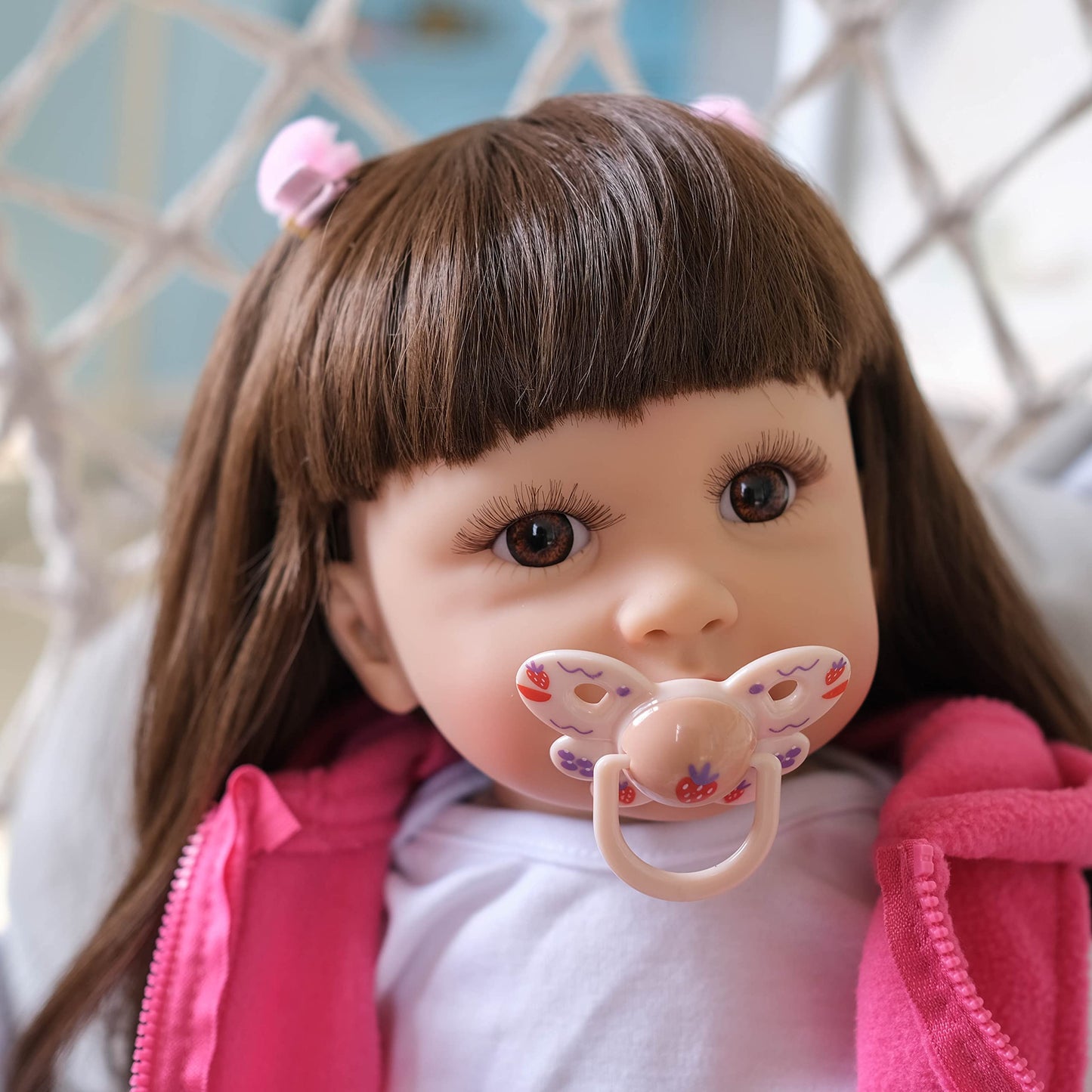 Zero Pam Realistic Looking Reborn Baby Dolls Toddler Girls Soft Silicone 24 Inch Handmade Lifelike Newborn Toddler dollsl Weight