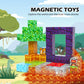 Kid Odyssey Magnetic Blocks - Mine Magnet Portal World Set, Magnetic Tiles Building Toys For Boys & Girl, Magnetic Montessori To