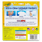 Crayola Ultra Clean Washable Markers (10 Count), Broad Line Markers For Kids, Great For Crafting & School Supplies, Nontoxic