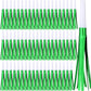 LCPQMZGH 60 Pcs Gold Noise Makers, Metallic Fringed Noise Makers for New Year Party Favor Supplies (Green)