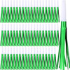 LCPQMZGH 60 Pcs Gold Noise Makers, Metallic Fringed Noise Makers for New Year Party Favor Supplies (Green)