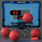 Eppo Basketball Hoop Indoor For Kids,Mini Basketball Hoop Led Light With Scoreboard,Basketball Toys For 3-12 Years Old Boys Girl