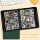 GERMUN Trading Card Binder  720 Pockets Card Binder  9-Poccket Sided Pocket Sports Card Binder  enhanced Card Binders Compatible with MTG  TCG  Baseball Cards(Dark Green)