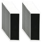 Haisalin Fingerboard Grip Tape, 60Pcs 38Mmx110Mm Foam Adhesive Tapes For Fingerboards, Black