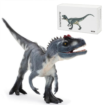 Gemini&Genius Allosaurus Dinosaur Toy For Kids, Allosaurus Toy Figure With Moveable Jaw, Realistic And Solid Dinosaur Toys Gift