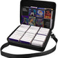 Card Deck Case For Trading Cards, Card Storage Box Holder For Magic The Gathering Booster/For Cards Against Humanity/For Cah Tcg Mtg Commander/For Yugioh/Football/Topps Sports Collectible Cards(Black)