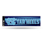 NCAA North Carolina Tar Heels Bling Bumper Sticker