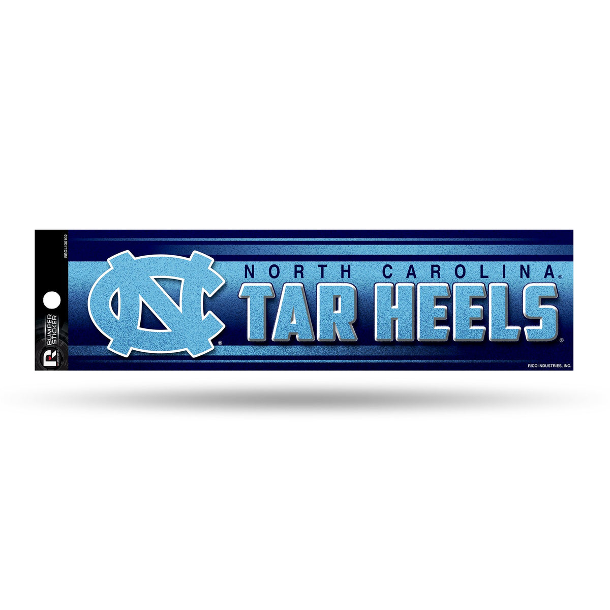 NCAA North Carolina Tar Heels Bling Bumper Sticker