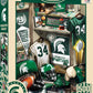 MasterPieces Game Day 500 Piece Jigsaw Puzzle for Adults - NCAA Michigan State Spartans Locker Room - 15x21