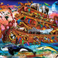 MasterPieces 1000 Piece Jigsaw Puzzle For Adults, Family, Or Youth - Noahs Ark Ships Ahoy - 19.25x26.75