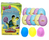 Dough Filled Plastic Eggs- 10 Pack of 1 Oz Colorful Kids Doh- Play & Mold to Fun Dough Shapes -Candy Alternative for Bunny Baske