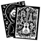 Bendon 45029 Coco Black Paper Coloring & Activity Book with Crayons, Multicolor