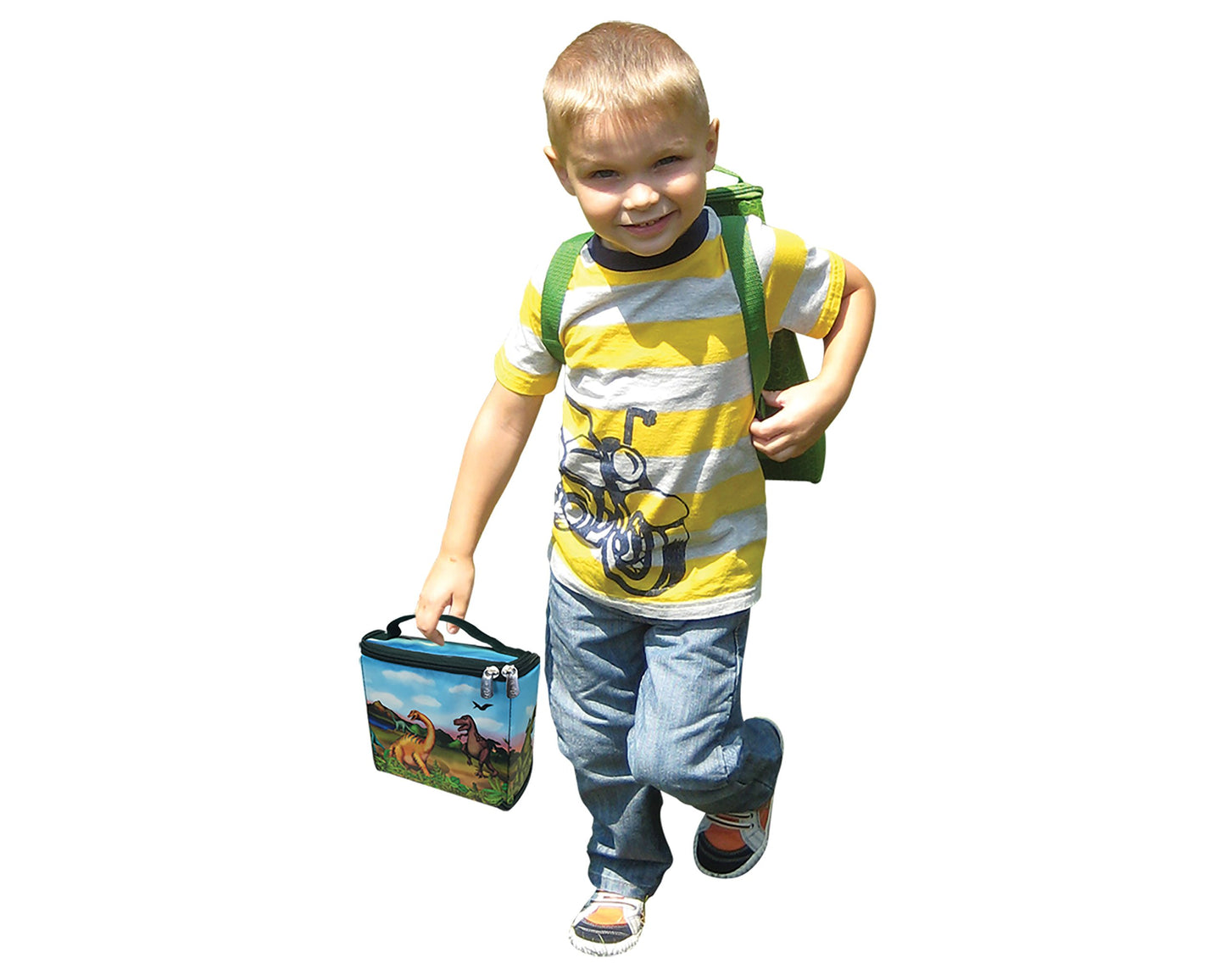 Neat-Oh ZipBin 20 Dinosaur Tote - Model A2080XX, Fun Dino Design, Perfect for Kids' Storage and Playtime