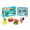 Plus Plus - Big Activity Set, Food, 50 Piece - Construction Building Stem Toy, Interlocking Large Puzzle Blocks For Toddlers And