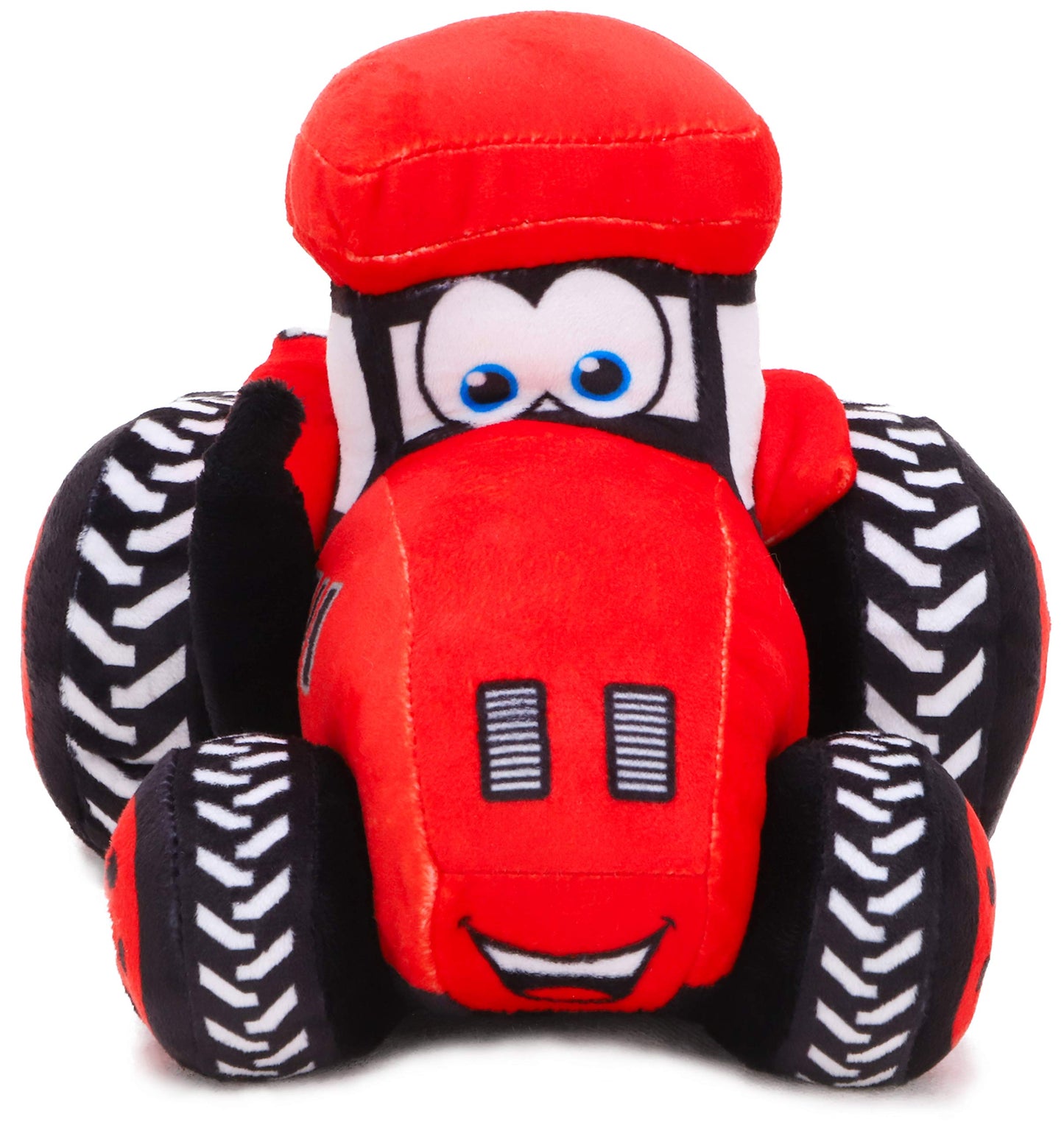 Toyland® 21Cm (8 Inch) Plush Farm Tractor - Boys Bedroom Decoration (Red)