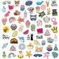 Bekayshad Stickers For Water Bottles, 200 Pack/Pcs Hydroflask Cute Vinyl Vsco Aesthetic Waterproof Stickers Laptop Skateboard Computer Phone Stickers For Kids Teens Girls, Sticker Packs