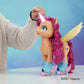 My Little Pony: A New Generation Movie Sing 'N Skate Sunny Starscout - 22.5 Cm Remote Control Toy, 50 Reactions, Lights And Music, Multicolor, F1786Ff2