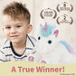 Bearington Lil' Rainbow Shimmers Unicorn Plush Stuffed Animal, 10 Inch, White, Soft Plush Material, Model 842878039429