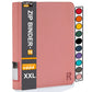 KarlyPro enhanced 1000+ Pockets Card Binder  16-Pocket Ringless Trading Card Album Folder Tag Design -Double Side Loading UltraSonic-32 1024 Tech Zip Binder for TCG-Pink