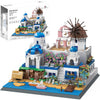 Apostrophe Games Santorini Building Block Set - 1372 Pieces - Plastic - Multicolor - Medium Size - Landmark Model for Kids and Adults