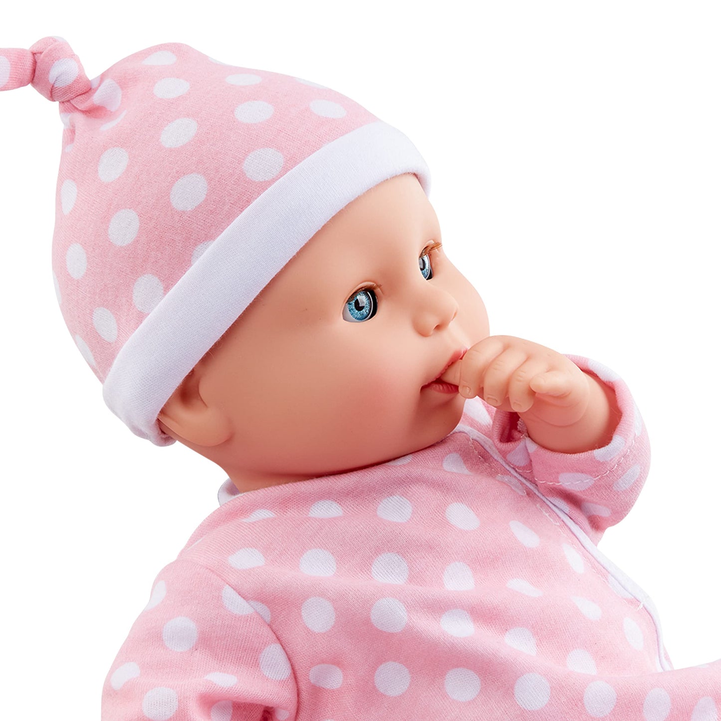 Melissa & Doug Mine to Love Twins Luke & Lucy 15" Light Skin-Tone Baby Dolls with Rompers & Caps, Ideal for Toddlers 18 Months+