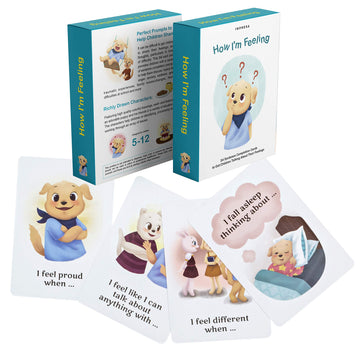 Impresa How I'M Feeling - 54 Sentence Completion Cards To Get Children Talking About Their Feelings - Ideal For Parents, Teachers, Therapists And More
